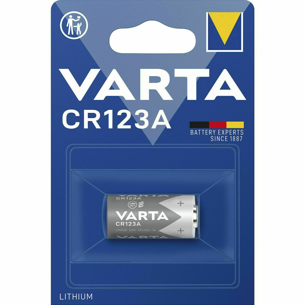 VARTA - CR123A 3V(1ΤΕΜ)