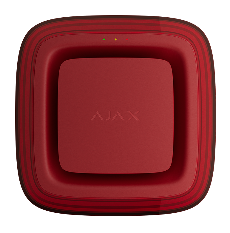 AJAX - EN54 FIREPROTECT (SOUNDER/VAD) RED