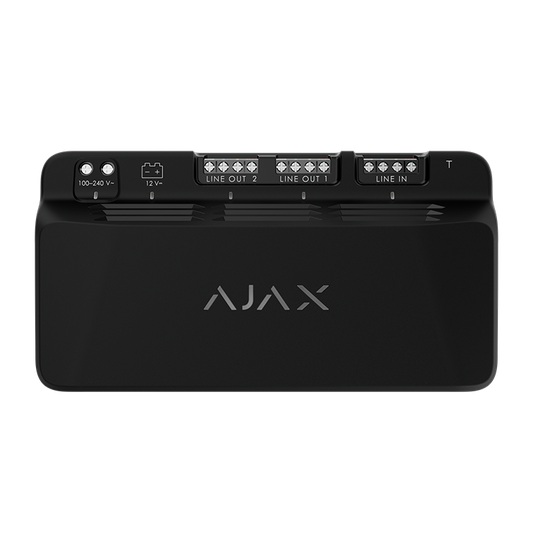 AJAX -  LINESUPPLY FIBRA 75W BLACK