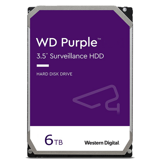 WESTERN DIGITAL - PURPLE 6TB