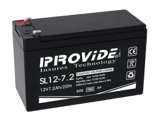 PROVIDE - BATTERY 12V 7.2AH