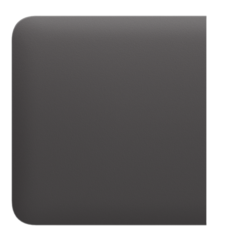 AJAX - SIDE BUTTON (1-GANG/2-WAY) GREY