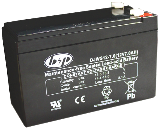 B&P - BATTERY 12V 7AH