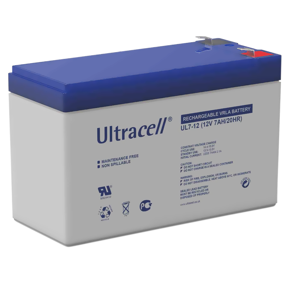 ULTRACELL - BATTERY 12V 7AH