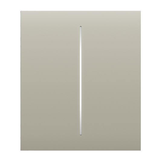 AJAX SYSTEMS - CENTER BUTTON (2-GANG) IVORY