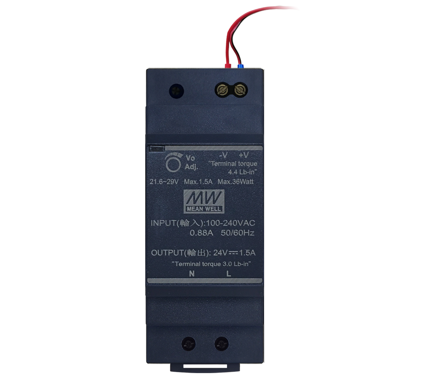 MEANWELL -  PS7 24VDC/1.5A