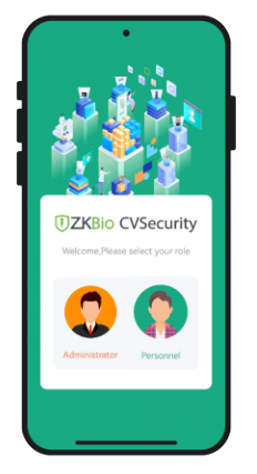 ZK TECO - ZKBioCVSecurity Admin Mobile App - 1 user