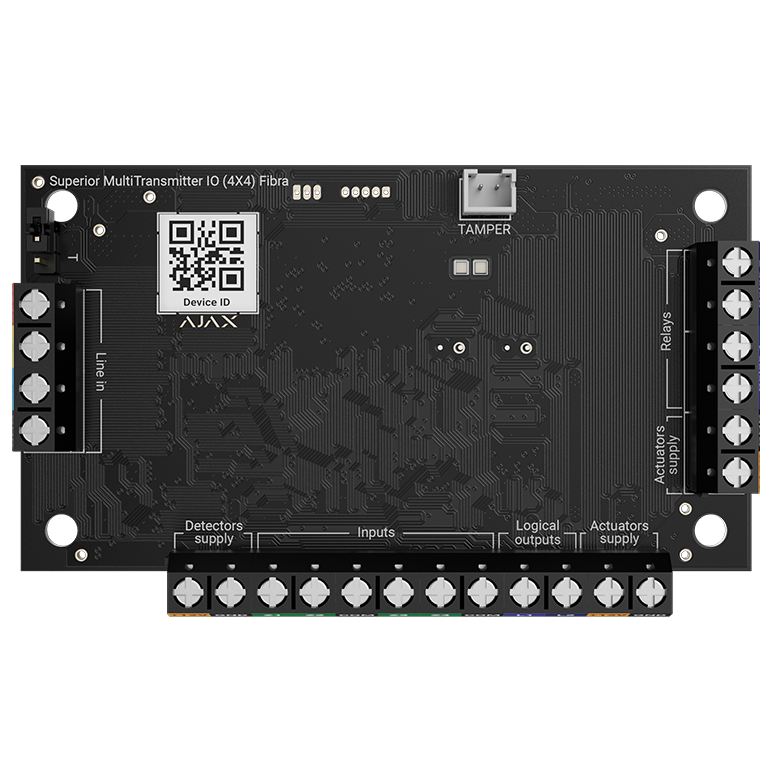 AJAX - MULTITRANSMITTER IO (4X4) FIBRA