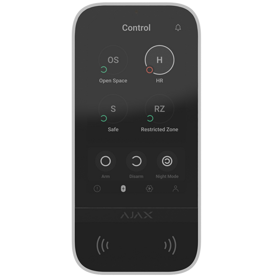 AJAX - KEYPAD TOUCHSCREEN WHITE