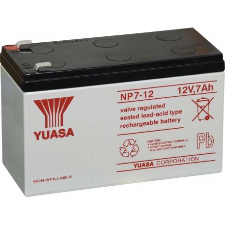 YUASA - BATTERY 12V 7AH